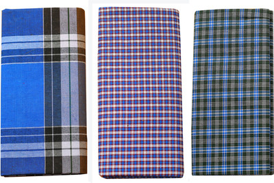 SSS NOVELTIES Checkered Multicolor Lungi