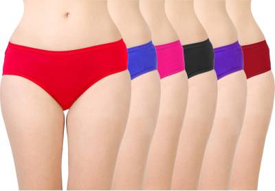 Sexy Bust Women Hipster Purple, Red, Maroon, Blue, Black, Pink Panty