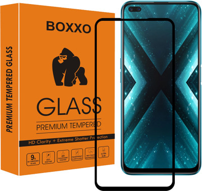 Boxxo Edge To Edge Tempered Glass for Realme X3 Pro(Pack of 1)