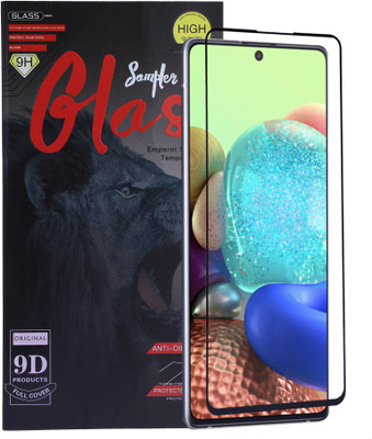 ambera Edge To Edge Tempered Glass for Samsung galaxy A51, Samsung Galaxy M31s(Pack of 1)