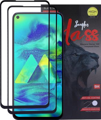 ambera Edge To Edge Tempered Glass for Samsung Galaxy M11, Samsung Galaxy A11(Pack of 1)