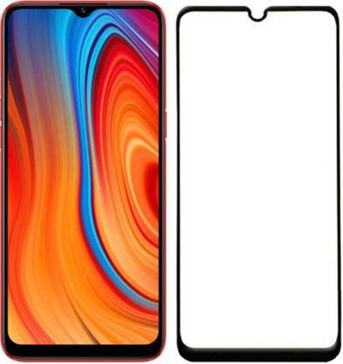 SRT Edge To Edge Tempered Glass for Realme C3(Pack of 1)