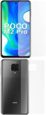 Firstkart Front and Back Tempered Glass for Poco M2 Pro(Pack of 2)
