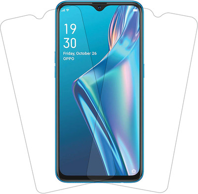 Slugabed Tempered Glass Guard for Oppo A12(Pack of 2)