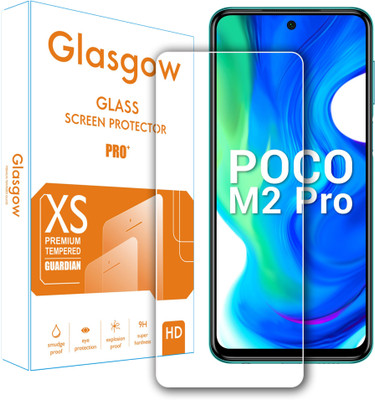 Glasgow Tempered Glass Guard for Poco M2 Pro(Pack of 1)