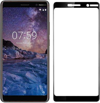 NEXZONE Tempered Glass Guard for Nokia 7 Plus(Pack of 1)
