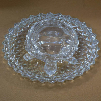 YaaYi Decorative Showpiece  -  7 cm(Crystal, White)