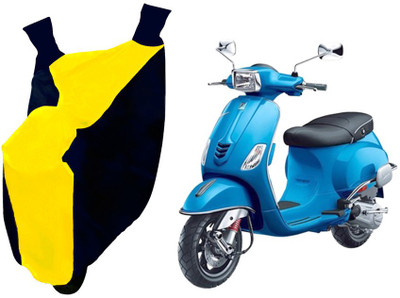 Auto Haute Waterproof Two Wheeler Cover for Piaggio(Vespa SXL, Yellow, Blue)