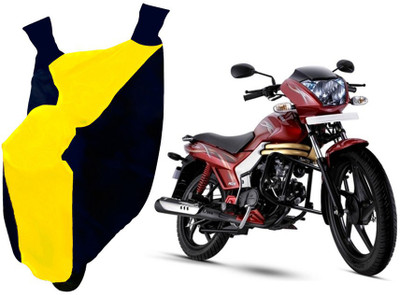 Auto Haute Waterproof Two Wheeler Cover for Mahindra(Centuro Rockstar, Yellow, Blue)