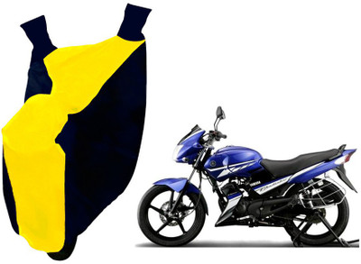 Auto Haute Waterproof Two Wheeler Cover for Yamaha(Gladiator, Yellow, Blue)
