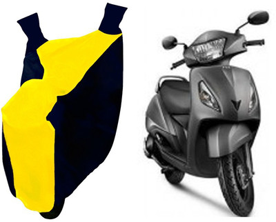 Auto Haute Waterproof Two Wheeler Cover for TVS(Jupiter, Yellow, Blue)