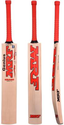 MRF Genius Grand Edition Kashmiri willow Bat with Bat cover Kashmir Willow Cricket  Bat  (900-1150 g)