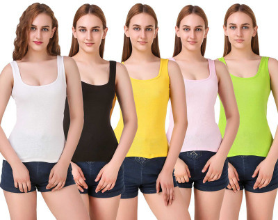 ZOLDY Women Camisole(Pack of 5)