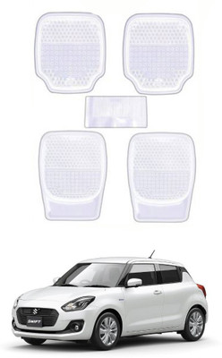 AYW Plastic Standard Mat For  Maruti Suzuki Swift(White)