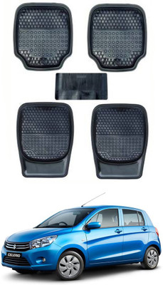 AYW Plastic Standard Mat For  Maruti Suzuki Celerio(Black)