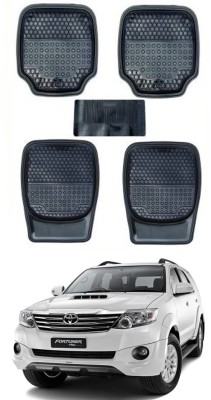 AYW Plastic Standard Mat For  Toyota Fortuner(Black)