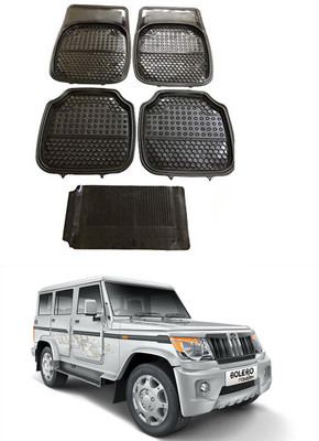 AYW Plastic Standard Mat For  Mahindra Bolero(Black)