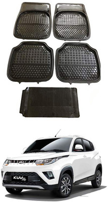 AYW Plastic Standard Mat For  Mahindra KUV 100(Black)