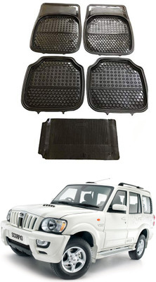 AYW Plastic Standard Mat For  Mahindra Scorpio(Black)