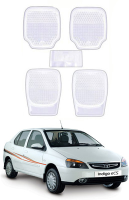 AYW Plastic Standard Mat For  Tata Indigo eCS(White)