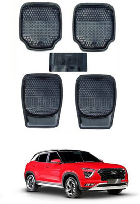 AYW Plastic Standard Mat For  Hyundai Creta(Black)
