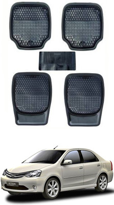AYW Plastic Standard Mat For  Toyota Etios(Black)