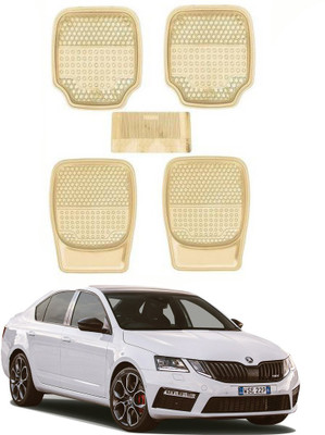AYW Plastic Standard Mat For  Skoda Superb(Beige)