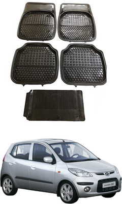 AYW Plastic Standard Mat For  Hyundai i10(Black)