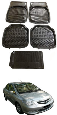 AYW Plastic Standard Mat For  Honda City ZX(Black)