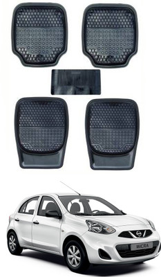 AYW Plastic Standard Mat For  Nissan Micra(Black)