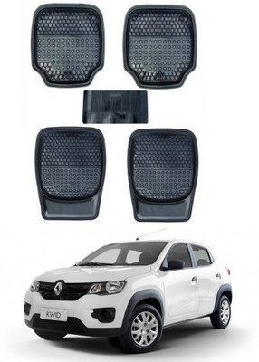 AYW Plastic Standard Mat For  Renault Kwid(Black)
