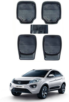 AYW Plastic Standard Mat For  Tata Nexon(Black)