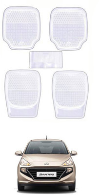 AYW Plastic Standard Mat For  Hyundai Santro(White)