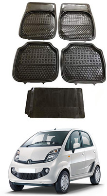 AYW Plastic Standard Mat For  Tata Nano(Black)