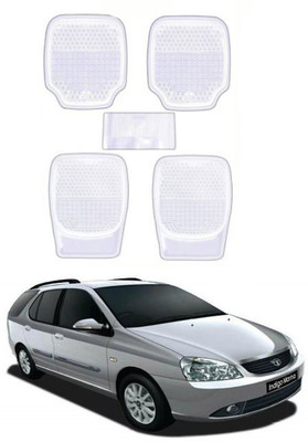 AYW Plastic Standard Mat For  Tata Indigo Marina(White)