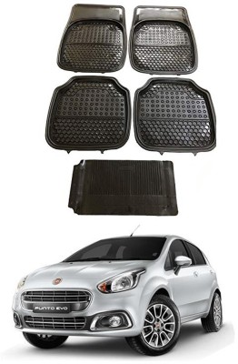 AYW Plastic Standard Mat For  Fiat Punto Evo(Black)