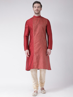 DEYANN Men Kurta Churidar Set