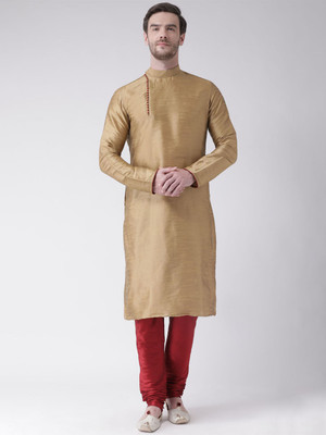 DEYANN Men Kurta Churidar Set