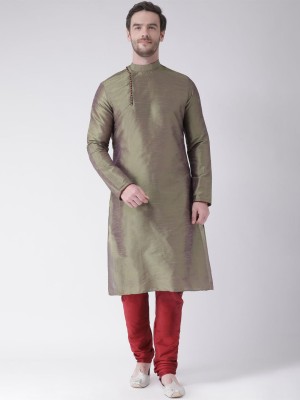 DEYANN Men Kurta Churidar Set