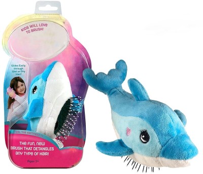 24x7eMall Dolphin Hairbrush