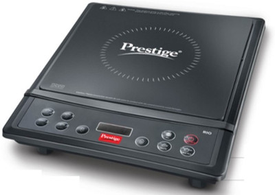 Prestige 1200 W Induction Cooktop Push Button(Black, Rio)
