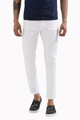 CALCIUM Slim Men White Jeans