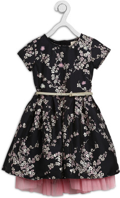 gini-jony-girls-midiknee-length-party-dressdark-blue-short-sleeve