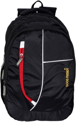 GOOD FRIENDS 15.6 inch Laptop Backpack(Black)