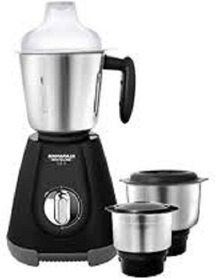 MAHARAJA WHITELINE 1…2…3 MX177 550 Mixer Grinder (3 Jars, Black)