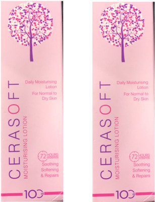 Cerasoft MOISTURISING LOTION PACK OF 2(200 ml)
