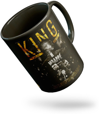 Tee Mafia NM-143-KING-MBAPPE-1 Ceramic Coffee Mug(330 ml)