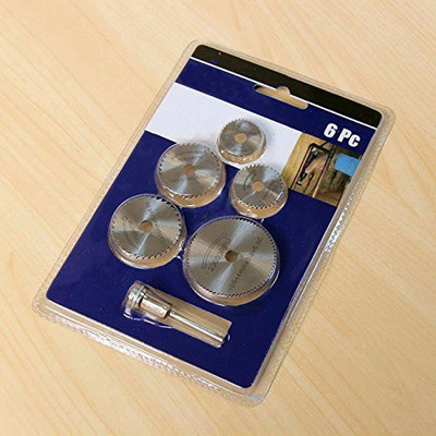 Rangwell 6pcs set Mini HSS Circular Saw Blade Rotating Tool Rotary Metal Cutter 76