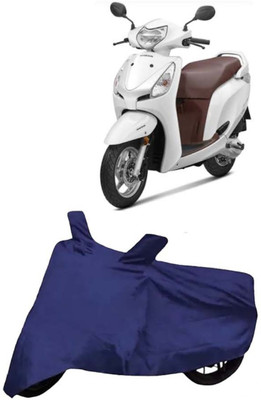 Mdstar Waterproof Two Wheeler Cover for Honda(Aviator, Blue)
