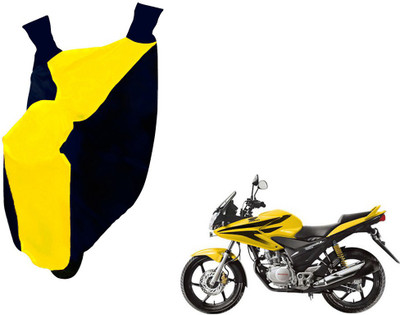 Auto Haute Waterproof Two Wheeler Cover for Honda(CBF Stunner, Yellow, Black)